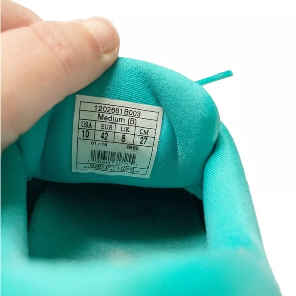 Brooks Launch 5 Black Teal Running Athletic Training Shoes Sneakers Womens 10 - Picture 7 of 8